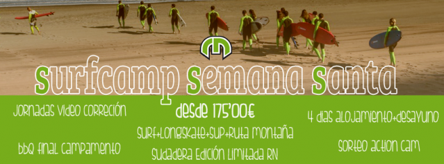 SURFCAMP SEMANA SANTA 16 – ROMPIENTE NORTE.