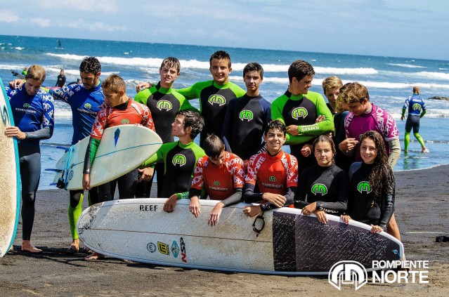 ABIERTAS LAS INSCRIPCIONES EN LOS CAMPAMENTOS JUVENILES DE SURF ROMPIENTE NORTE.